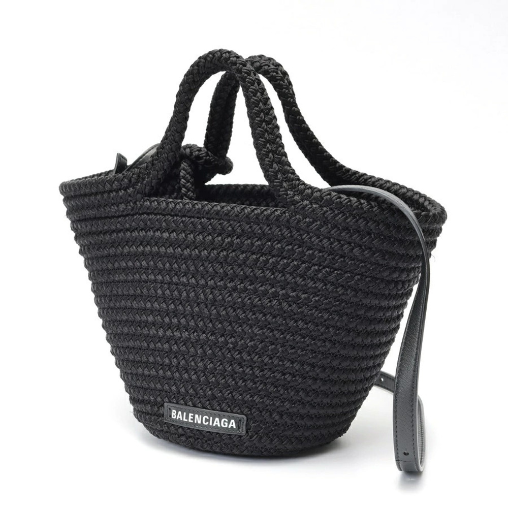 Balenciaga Ibiza Basket Leather Black